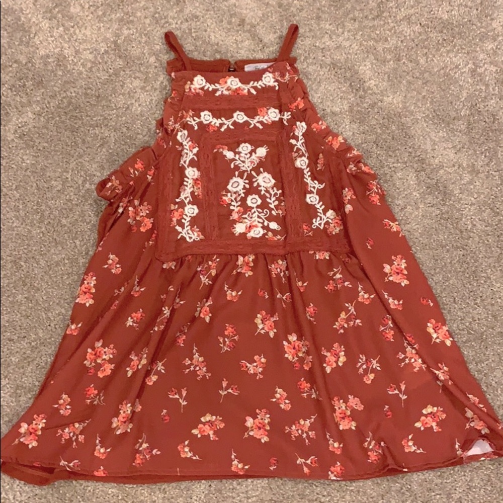 Red Halter Tank Top